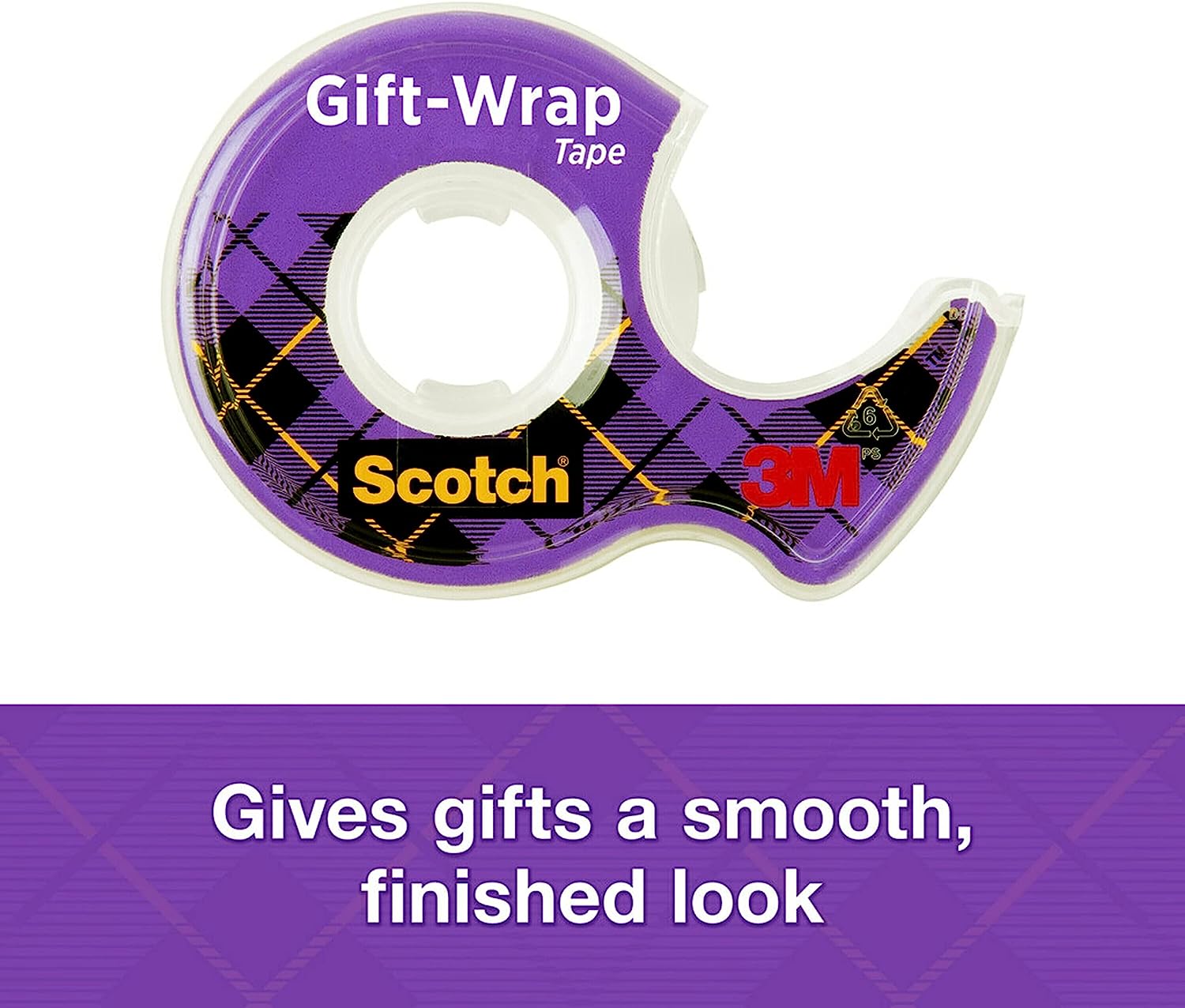 Scotch Gift Wrap Tape, 6 Rolls, The Go-To Tape for the Holidays, 3/4 x 650 Inches, Dispensered (615-GW) - Image 7